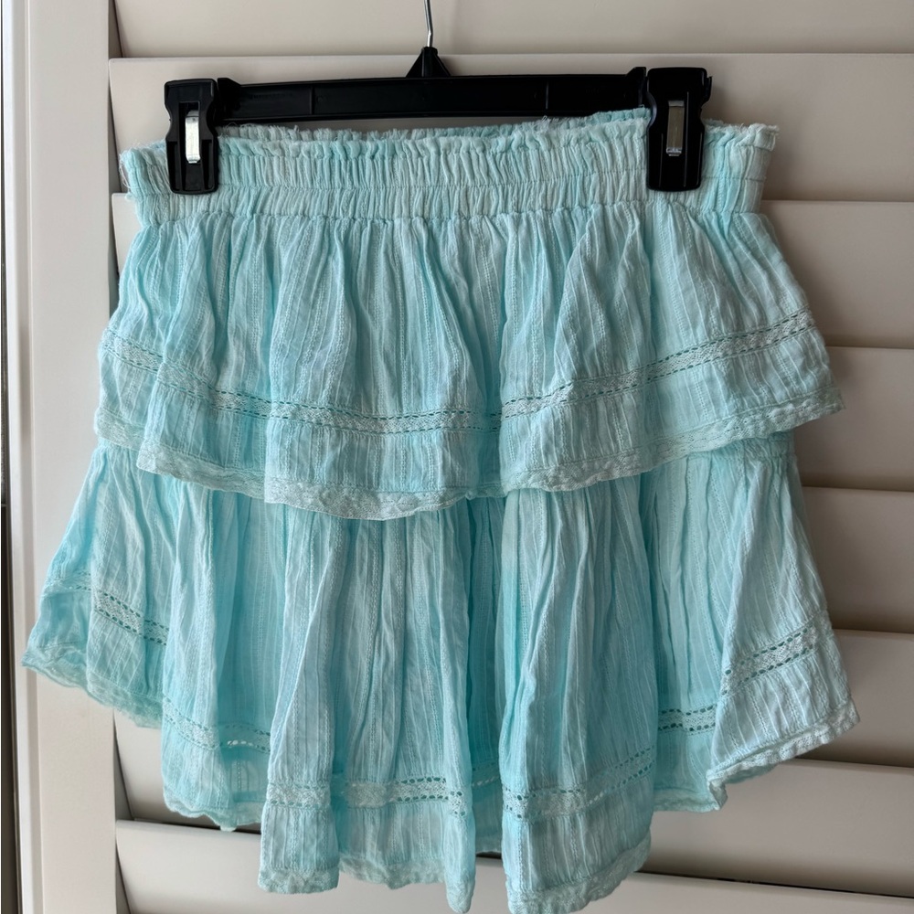 LOVE SHACK FANCY RUFFLE SKIRT - Picture 2 of 3